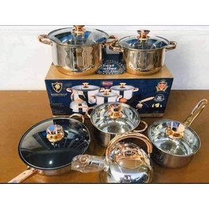 Kaisa Villa  Original Cookware Set-Silver