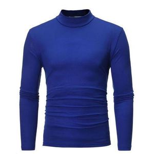 Berrykey Men's Trendy Long Sleeve Shirts T-Shirt - Blue(UG FreeBie)