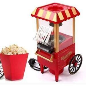 Vintage-Style Tabletop Hot Air Popcorn Maker - Multicolor