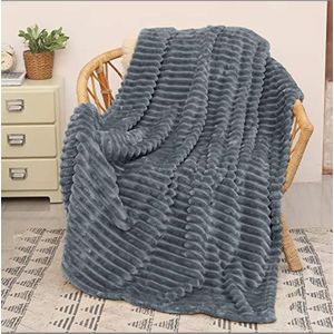 Soft/ Throw Blanket - Grey