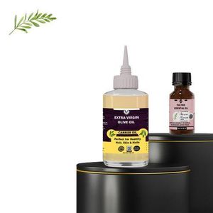Mekis Tea Tree Essential Oil(15ml)&Extra Virgin Olive Carrier Oil120ml