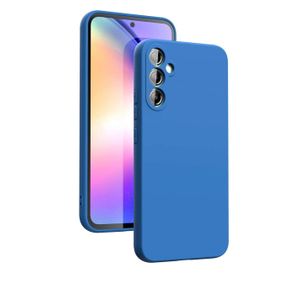 Samsung Galaxy A54 5G Case, Stylish Slim Liquid Silicone Full-Body Protective Cover for Samsung Galaxy A54 5G Phone Case (Blue)