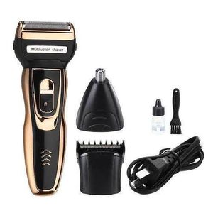 3 In 1 Rechargeable Hair Clipper , With Smoother & Norse Trimmer