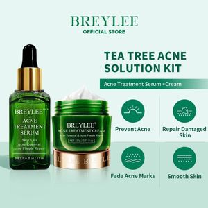 Breylee Tea Tree Oil Acne Treatment Cream - 20g And Serum 17mls