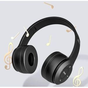 Stereo Headset 5 0 Bluetooth Headset Folding Wireless Sports Earphone Gaming Headsets Over Ear Headphones for Android iOS