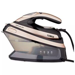Tower Ceraglide 2400W 1.5L Gen Steam Station, Vertical, Steam Iron- Multicolor