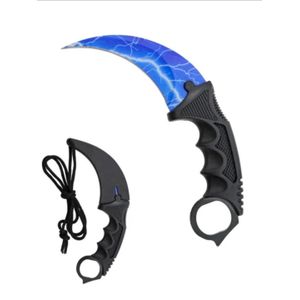 Fixed blade knife, stainless steel outdoor tool with sheath for fishing, camping and survival