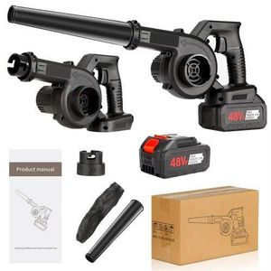 48V Cordless 2-in-1 Electric Air Blower & Vacuum Handheld Dust Cleaner Kit