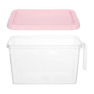 Fridge Storage Organizer Container Bin Box, Pink.