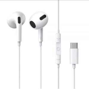 Iphone Wired Earphones With USB Type-C Earphones For Iphone 15 Series And Other Type-C Phones