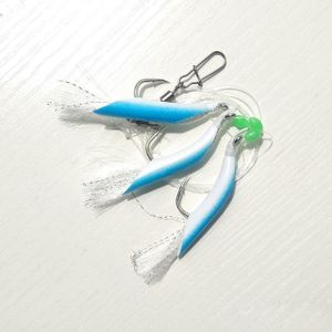 10Pcs 6/0 8/0 Cod Fishing Sea Rig Sabiki Rigs Sea Fishing Rigs