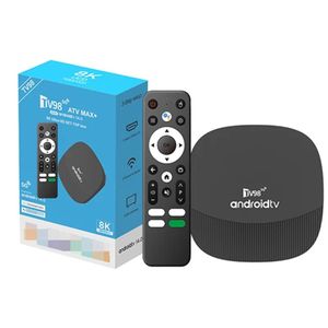 TV98 ATV MAX+ Android TV Box Android 14 Dual Band WiFi 8K Ultra HD Chromecast Built-in
