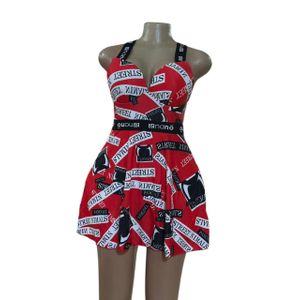 Swimming costume-red