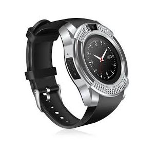 v8 smart watch black