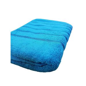 Cotton Bath Towel for Adults - Blue