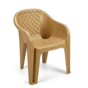 Plastic chair 1pc Plastic chair 1pc - Cream