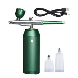 Air Compressor Spray Kit 180Kpa 2 Speeds Mini Airbrush Machine For