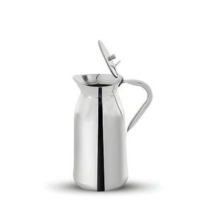 Aqua Stainless Steel Water Coffee Pot Ice Tea Jug Kettle Pitcher with Lid  Teapot, Integrated Coverfor Restaurants, Conference Rooms, Living Room