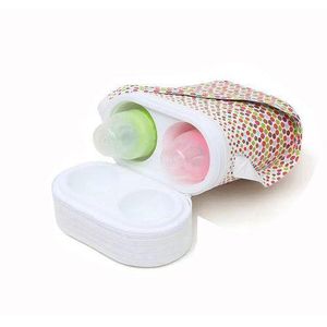Patterned Baby Bottle Warmer With 2 Bottles - Multicolor.