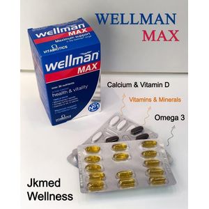 Vita Wellman Max – Premium 3-in-1 Daily Support for Men