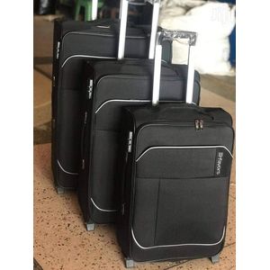 3 In 1 Luggage Suitcase-Black