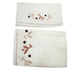 Embroidered Crown White bath towel 5stars Hotel Towels 100% Quality Towel  Set Washcloths towels bathroom