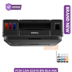 Canon PIXMA G2410 Brand New Ink Tank Printer + High-Yield Ink Set
