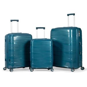 3 Pieces Of  Unbreakable Luggage Collection Suitcase For Travel, International Lock, ANTI Theft Double Zipper luggage Bag