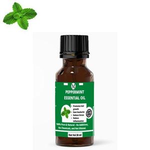 Mekis Peppermint Essential Oil-100% Pure,Undiluted,Promote Hair Growth