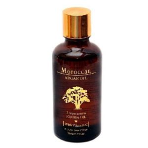 Moroccan Argan Oil Tripe Serum With Jojoba Oil And Vitamin C. 50ml