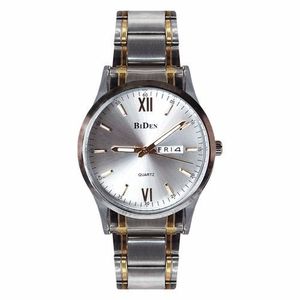 Biden Stainless Steel Analog Wrist Watch - Silver