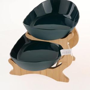 2X Fruit Plate Serving Bowl Food Candy Display Stand 2 Layers Green White  Kitchen Dining & Bar  Kitchen Storage & Organization  Racks & Holders