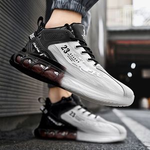 Flangesio New Arrival High-top Sneakers Men Big Size 38-47 High