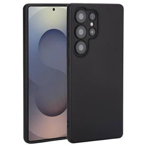 Samsung Galaxy S25 Ultra Silicone Phone Case, Black E Soft Rubber For S25 Ultra - Black