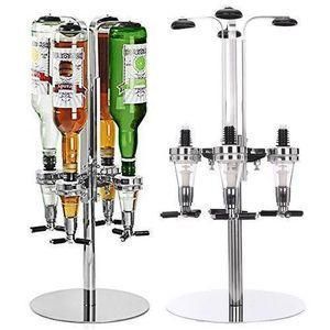 Professional Rotating Multi-Bottle Beverage Dispenser - Multicolor