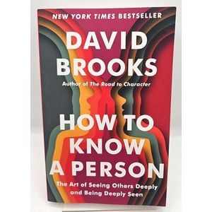 Books How To Know A Person David Brooks Paperback