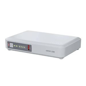 Green Lion Mini DC UPS Multi Functional Network 24W,10000mAh, 8H Backup Time, LED Indicators, Fast Switchover, LAN/ 5V / POE/ 9V-12V DC Outputs, Universal Compatibility Ideal Solution For Power To Sensitive Devices Like Modems, Routers,CCTV Cameras etc.