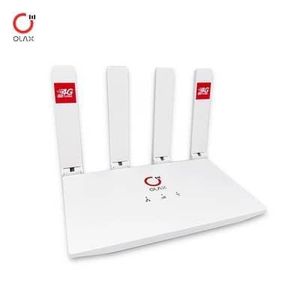 Olax MC50 Dual Band Antenna 2.4G CAT4 CPE Wifi Sim Card Router 4G LTE Wi-fi Modem Wireless Routers- White