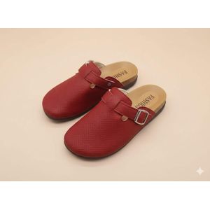Unisex Clogs Sandals Shoes - Maroon (Small fitting)