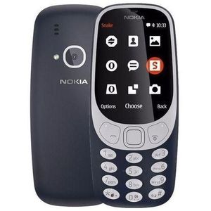 Nokia  3310 2.4 Inch 16MB RAM/ROM 1200 MAH Dual SIM Phone- Grey