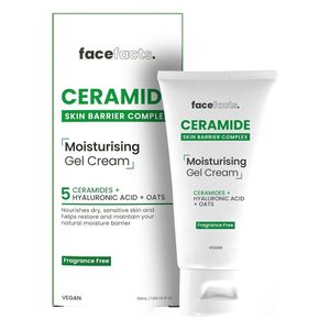 Face Facts Ceramide Moisturising Gel Cream (50ml) - Dry Sensitive Skin