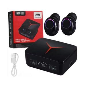 M90 PRO Wireless Earbuds - V5.3 Noise Cancelling Earphones with Digital Display, Waterproof HIFI Sound