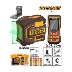 INGCO  Laser Level And Distance Measuring Kit - 