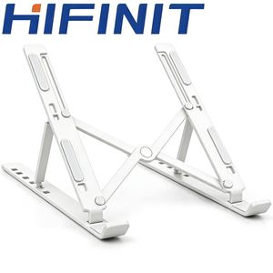 Lightweight Adjustable Computer Stand - White