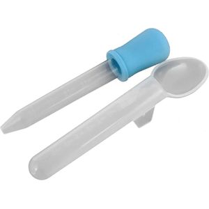 2PCS Newborn Baby Medicine Feeder Spoon And Dropper Kit