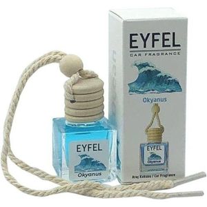 Eyfel Eau De Parfum Car Air Freshener, Ocean Scent, 10ml, Blue (okyanus)