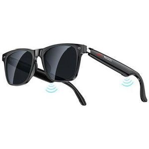 Yesido IO42 IP67 Waterproof Smart AI Glasses with HD Camera Multi Language Support Dual Mic Noise Cancellation Ergonomic - Black