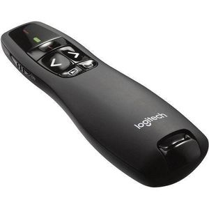 Logitech Wireless Presenter R400 Presentation Wireless Presenter with Laser Pointer - Black