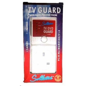 Original Sollatek TV Guard And DVD Guard 13Amps - White