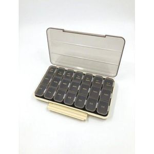 Weekly Pills Organizer Good For Storing Tablets And Keeping A Medical Routine - Multicolor